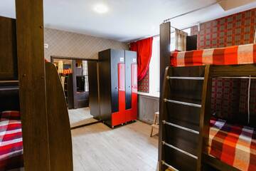 Фото номера Кровать в общем 8-местном номере для мужчин и женщин Хостел Smile Hostel г. Нижний Новгород 8