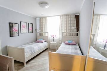 Фото номера Номер стандарт с 2 односпальными кроватями Хостел Smile Hostel г. Нижний Новгород 2