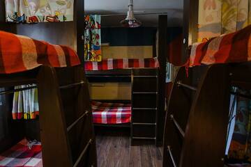 Фото номера Кровать в общем 6-местном номере для мужчин и женщин Хостел Smile Hostel г. Нижний Новгород 10