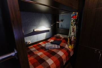 Фото номера Кровать в 6-местном общем номере Хостел Smile Hostel г. Нижний Новгород 7