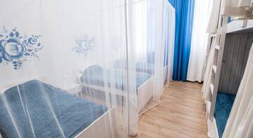 Фото номера Кровать в общем женском номере с 7 кроватями Гостиница YES! hostel г. Нижний Новгород 5