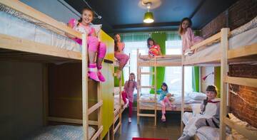 Фото номера Кровать в общем 8-местном номере Гостиница Fabrika Hostel&Gallery г. Нижний Новгород 4