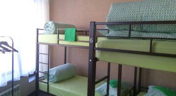 Фото номера Кровать в общем номере для мужчин с 6 кроватями Гостиница Nice Hostel HH г. Нижний Новгород 5
