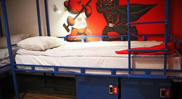 Фото номера Кровать в общем четырехместном номере Гостиница Best Days Hostel &amp; Club г. Нижний Новгород 2