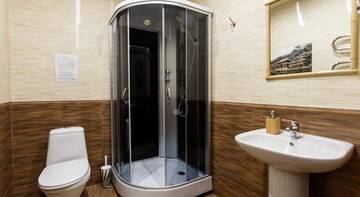Фото номера Стандартный двухместный номер с 1 кроватью Гостиница LogHouse г. Нижний Новгород 4