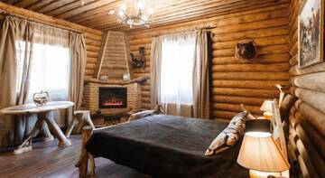 Фото номера Эксклюзивный двухместный номер Гостиница LogHouse г. Нижний Новгород 8