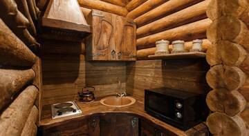 Фото номера Эксклюзивный двухместный номер Гостиница LogHouse г. Нижний Новгород 6
