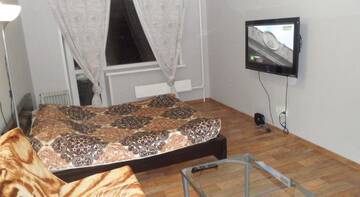 Фото номера Апартаменты с балконом - ул. Белинского, 85 Апартаменты At Belinskogo Apartment г. Нижний Новгород 13
