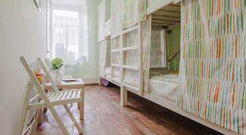 Фото номера Кровать в общем женском номере с 4 кроватями Гостиница Hostel Rus Нижний Новгород г. Нижний Новгород 3