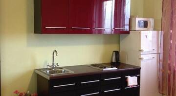 Фото номера Апартаменты с 1 спальней Гостиница Eka Apartments na Rodionova г. Нижний Новгород 5