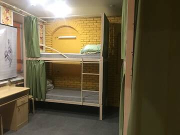 Фото номера Кровать в 6-местном общем номере Хостел Сладкий г. Нижний Новгород 2