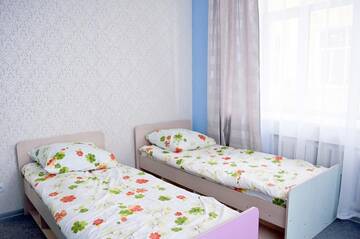 Фото номера Двухместный номер эконом-класса с 2 отдельными кроватями Гостиница Sweet Hostel г. Нижний Новгород 2