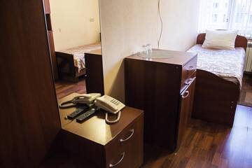 Фото номера Стандартный двухместный номер с 2 отдельными кроватями Гостиница Владимирский г. Нижний Новгород 6