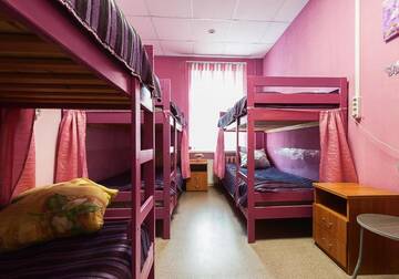 Фото номера Кровать в общем 6-местном номере для  женщин Хостел Hostel Kanavinskiy г. Нижний Новгород 3
