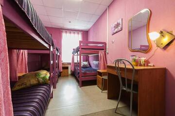 Фото номера Кровать в общем 6-местном номере для  женщин Хостел Hostel Kanavinskiy г. Нижний Новгород 4