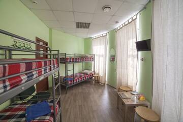Фото номера Кровать в общем номере для женщин с 4 кроватями Хостел Бугров г. Нижний Новгород 2