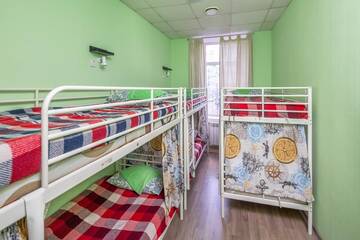 Фото номера  общий 6-местный  номер для женщин Хостел Бугров г. Нижний Новгород 2