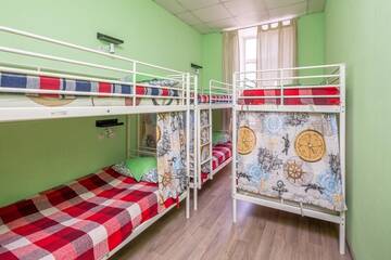 Фото номера  общий 6-местный  номер для женщин Хостел Бугров г. Нижний Новгород 6