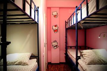 Фото номера Кровать в шестиместном номере  Хостел Best Days Hotel г. Нижний Новгород 5