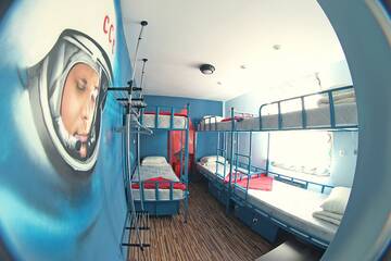 Фото номера Кровать в шестиместном номере  Хостел Best Days Hotel г. Нижний Новгород 2