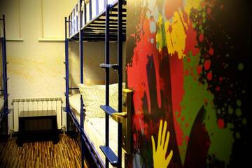 Фото номера Кровать в 8-ми местном номере  Хостел Best Days Hotel г. Нижний Новгород 9